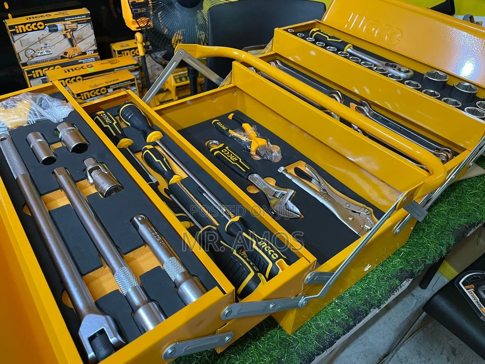 Ingco 108 Pieces Tool Chest Set - Htcs15591