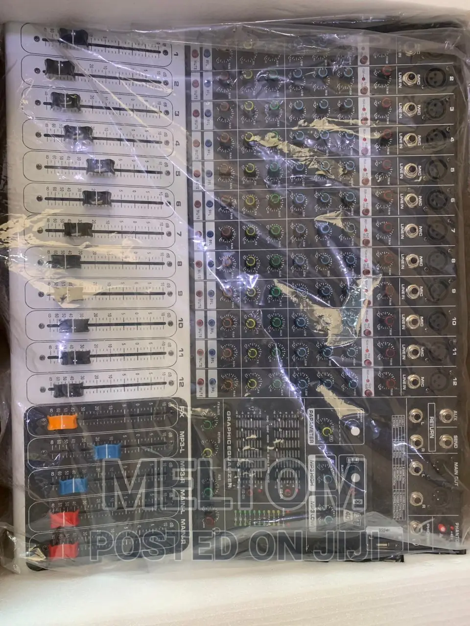 Yamaha Kv120 12channels Powered Amplified Mixer