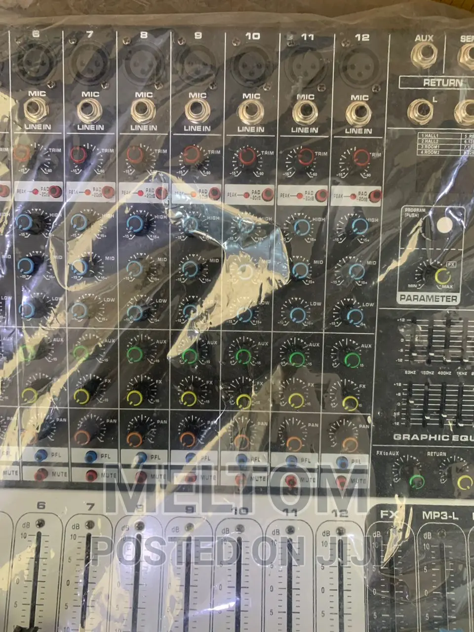 Yamaha Kv120 12channels Powered Amplified Mixer