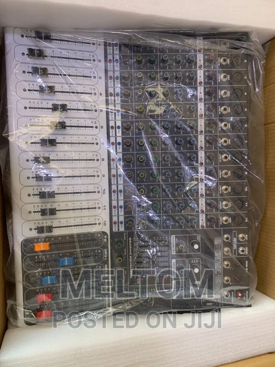 Yamaha Kv120 12channels Powered Amplified Mixer