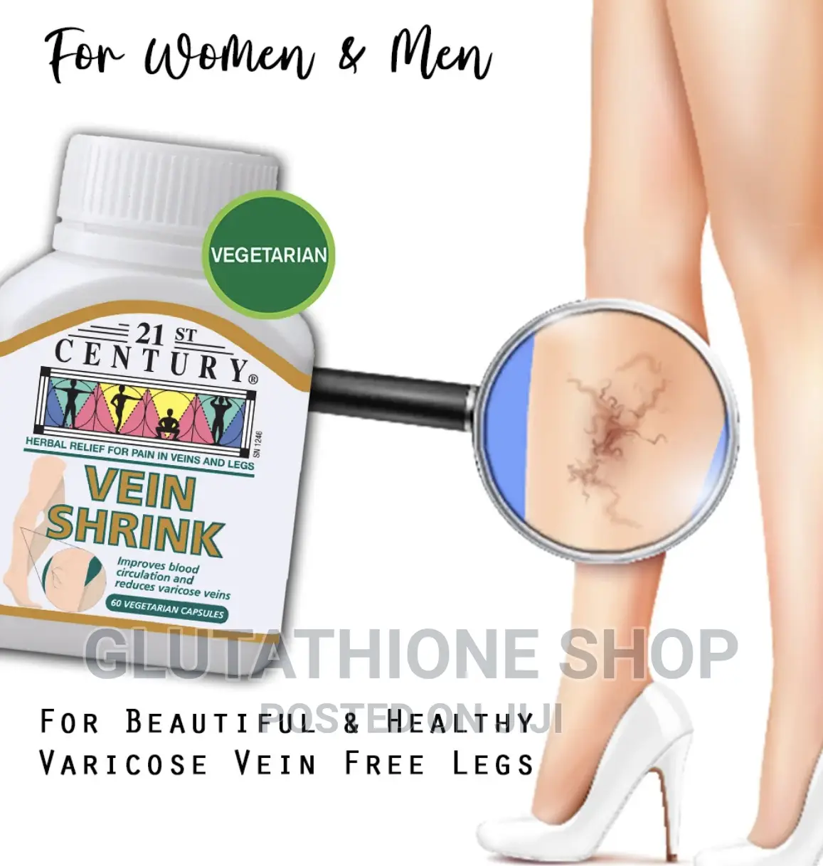VEIN SHRINK Varicose Veins Capsules