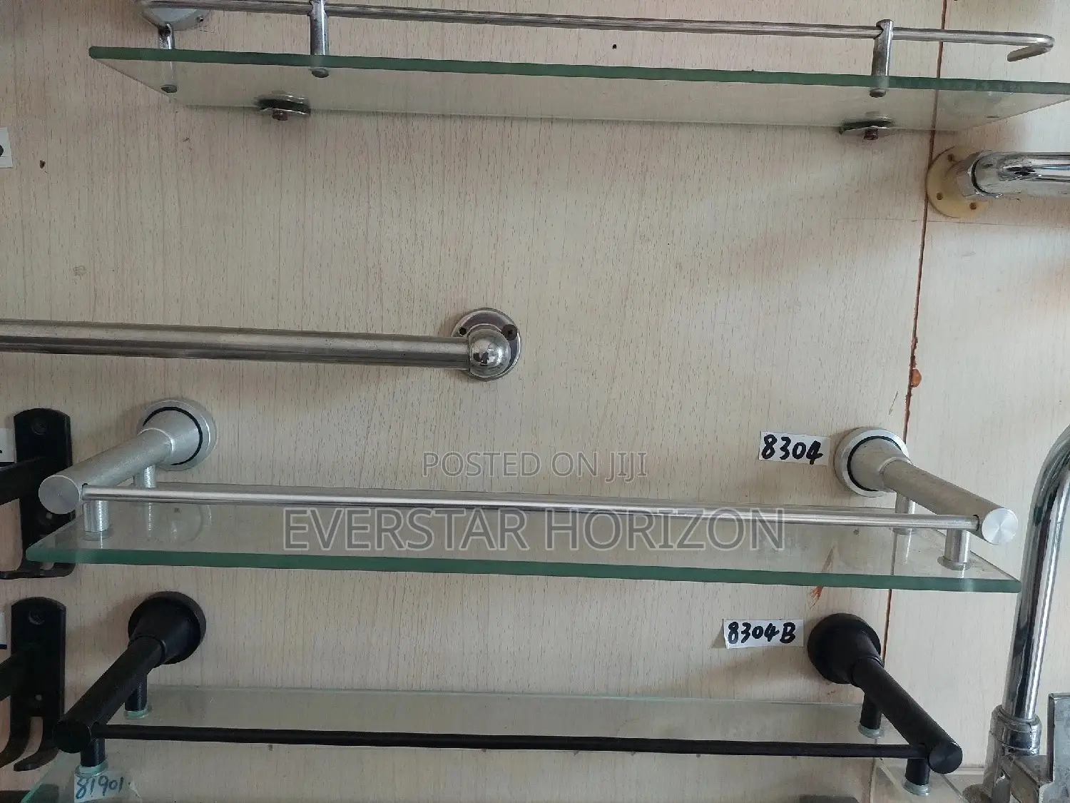 Aluminium Glass Shelf