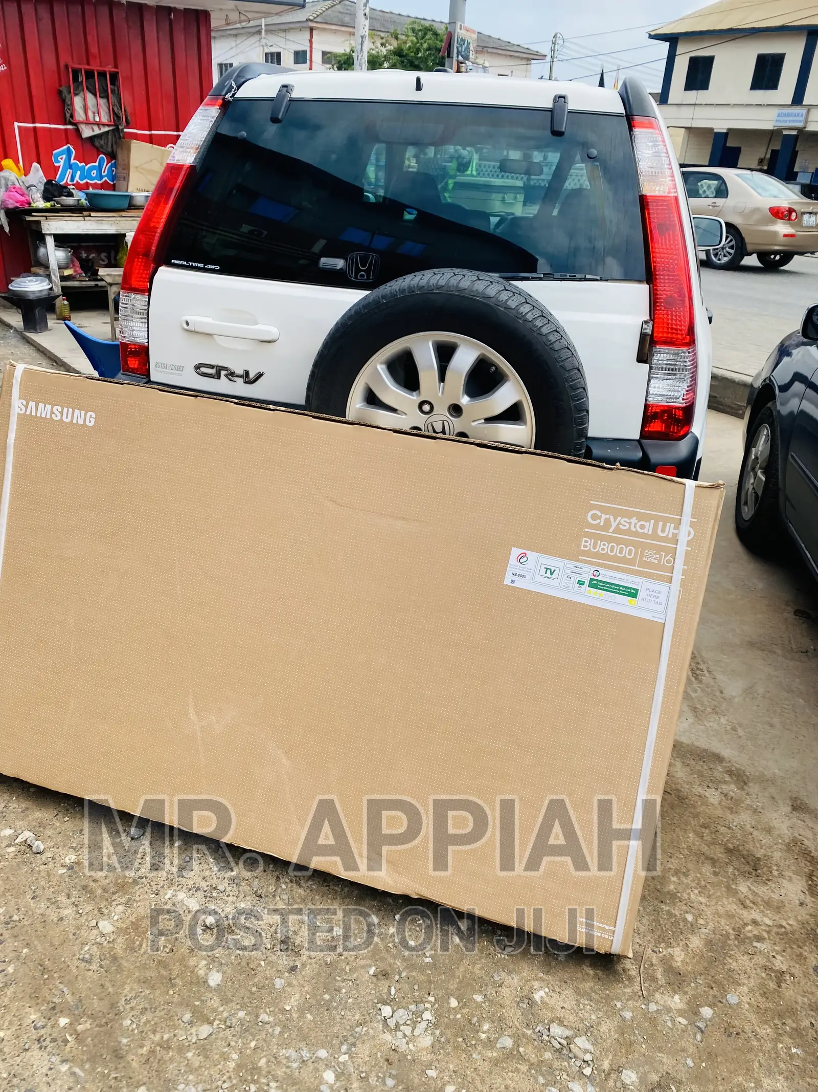 Unique Black New Samsung 65bu8000 65” Crystal Uhd  Tv