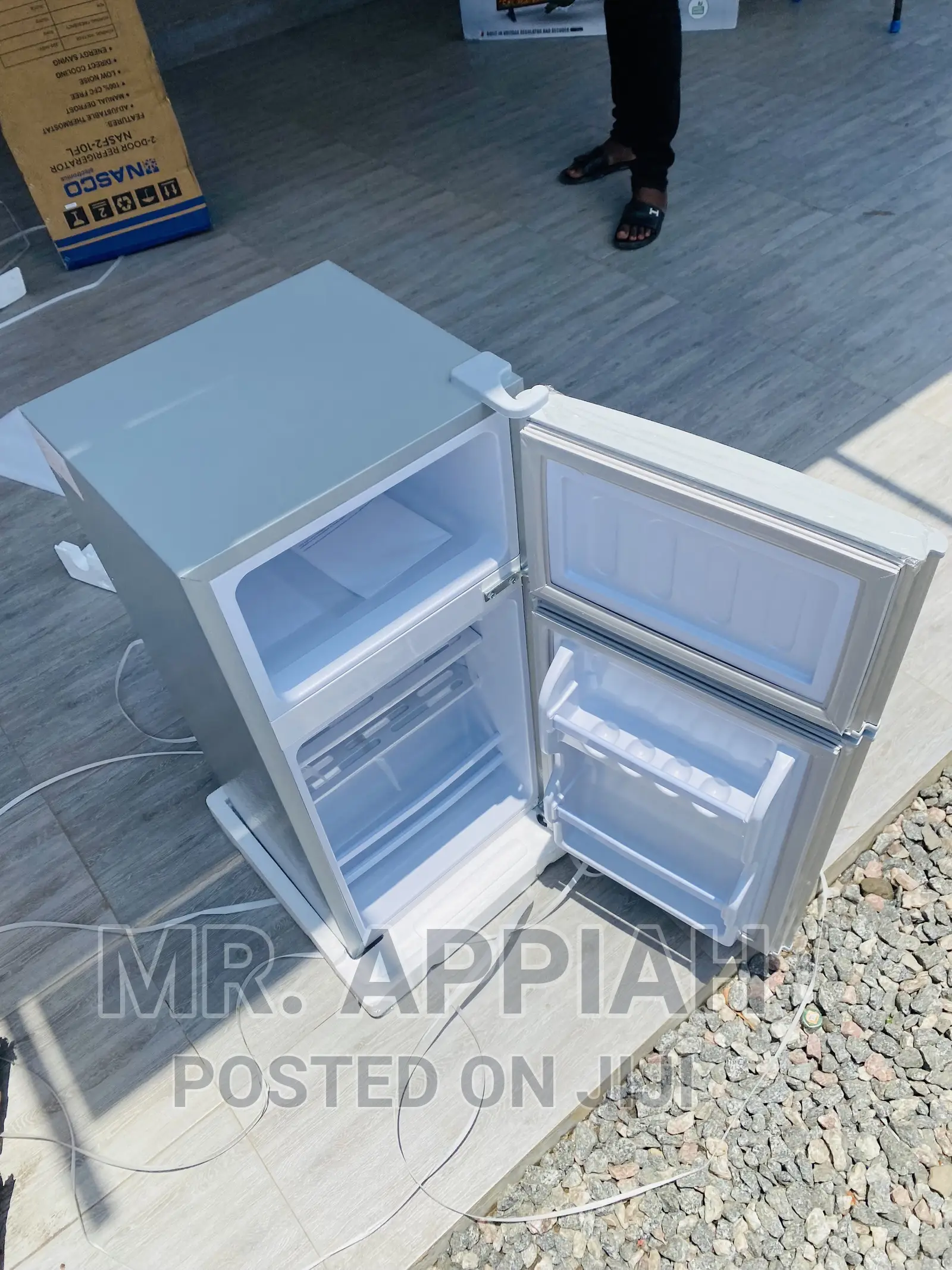 Anti-Rust Nasco Nasf2-10fl Table Atop Refrigerator(Silver).