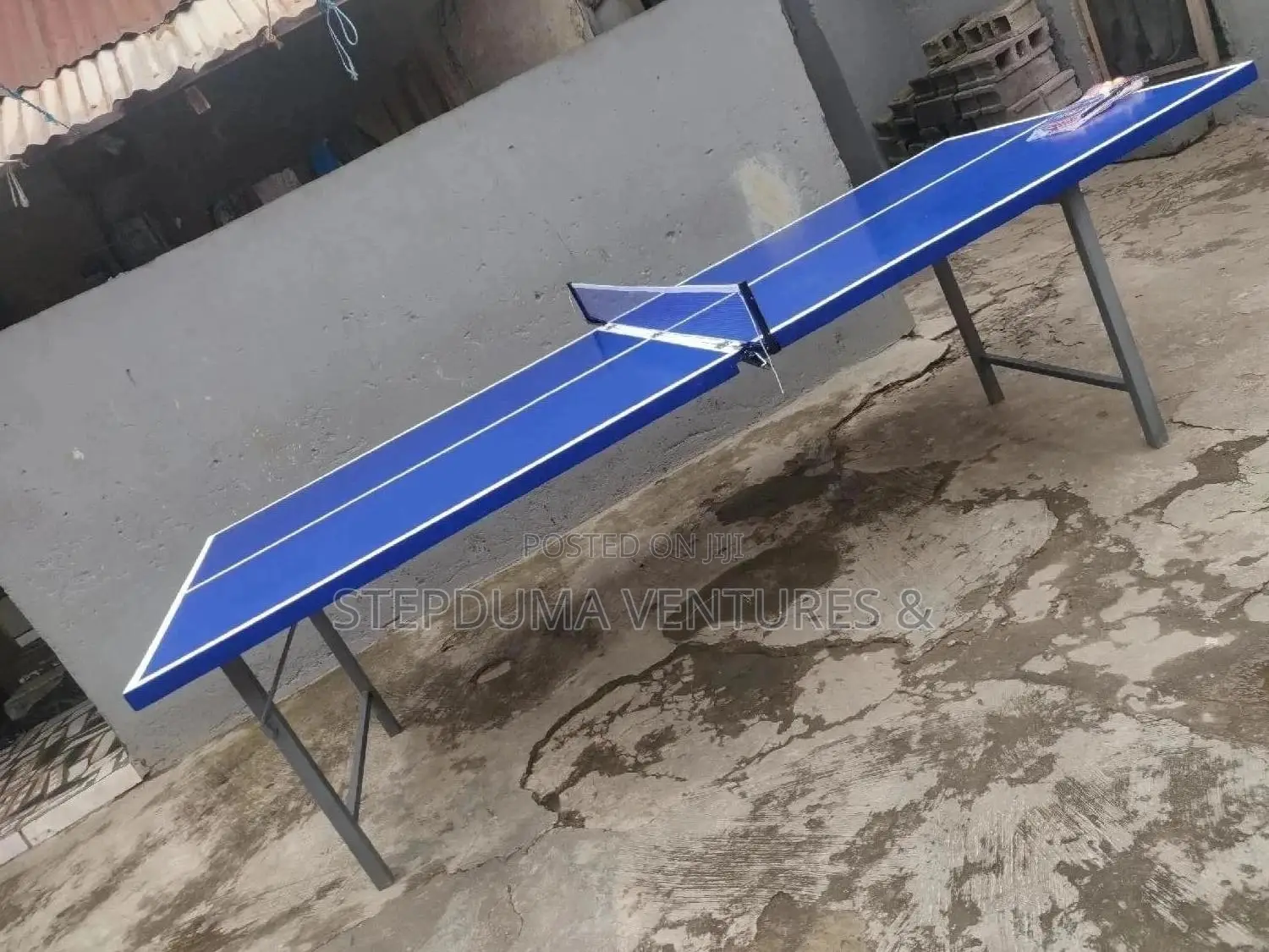 Table Tennis Board With Metal Stand