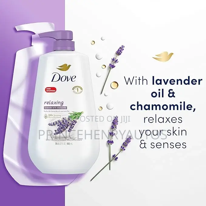 Dove Body Wash With Pump Relaxing Lavender Oil Chamomile