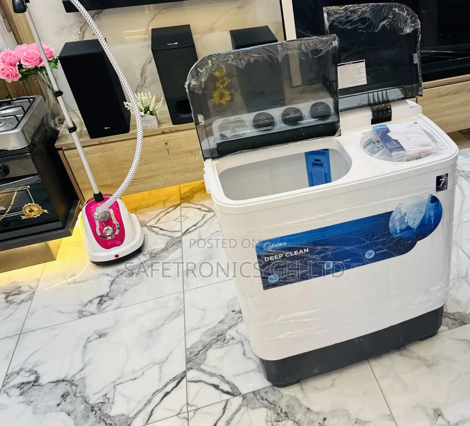 Topload 7kg Midea Semiautomatic Washingmachine