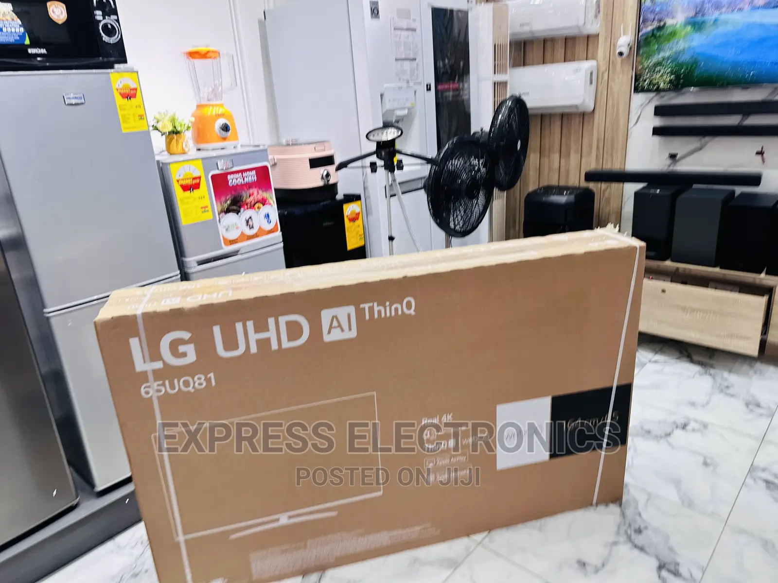Massive Sound Effects LG UHD Smart 65”UQ81000 Tv 
