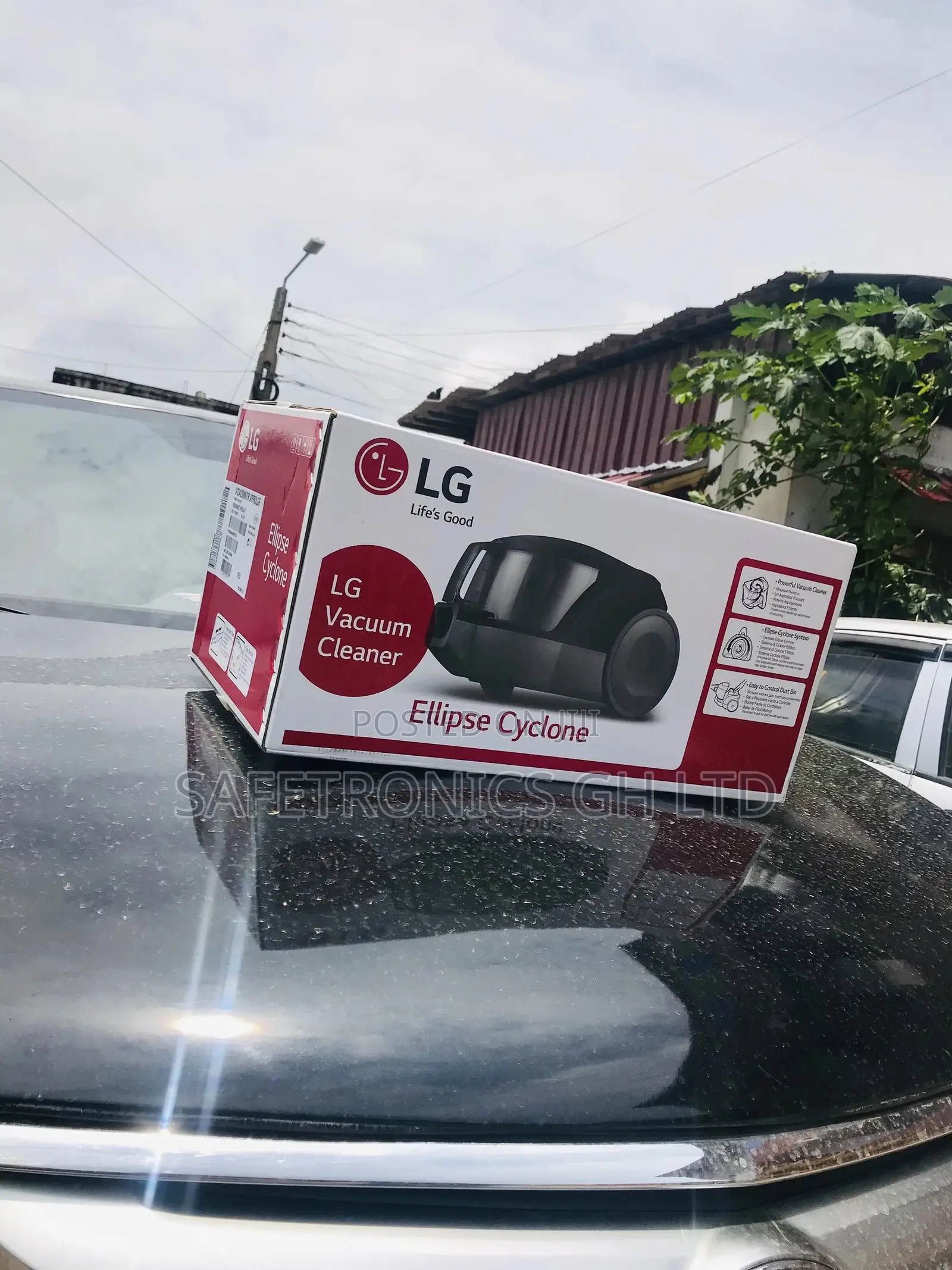 High Quality Lg 2000W Electric Red/White Vacuum Cleaner 