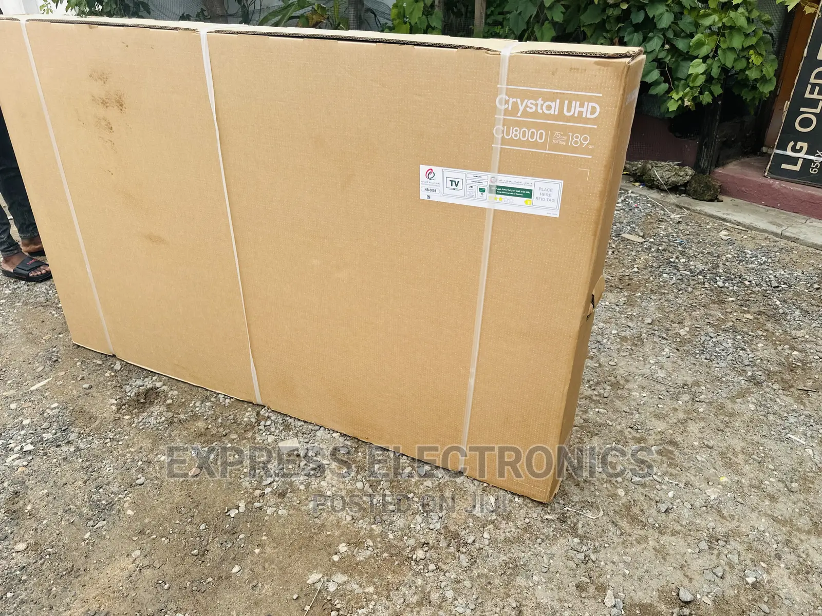 Thiq AI Samsung UHD 75”Cu8000 Tv 