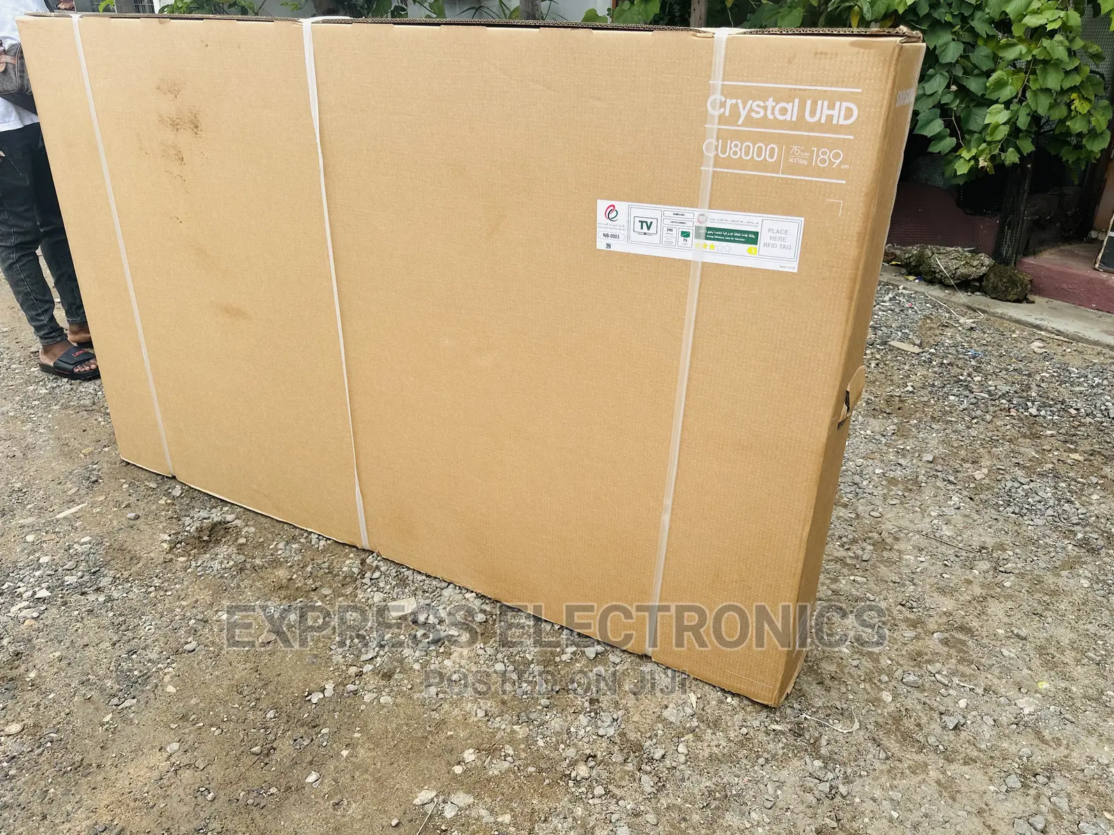 Thiq AI Samsung UHD 75”Cu8000 Tv 