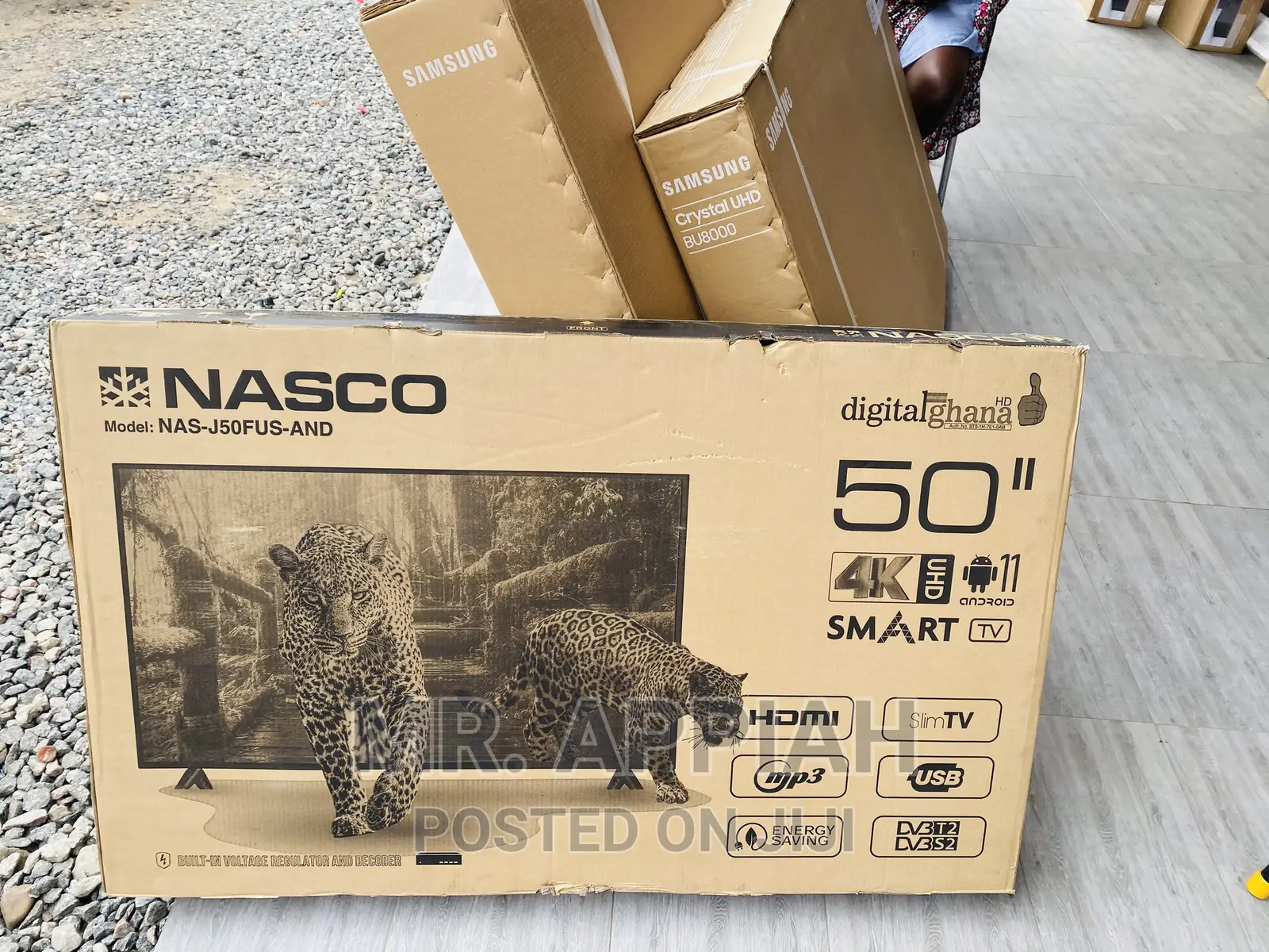 Get Special Discount on Nasco 50 Inch Uhd Smart Tv 