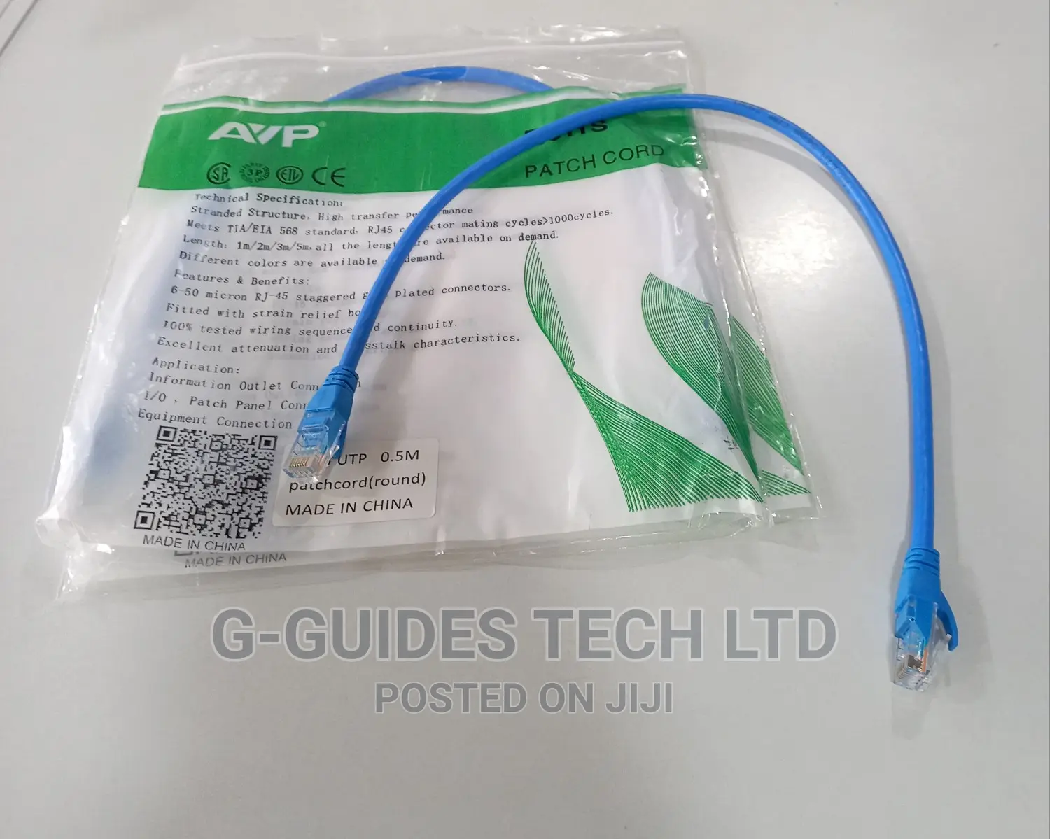 0.5m Cat6 Patch Cord, 0.5m Cat6 Cable