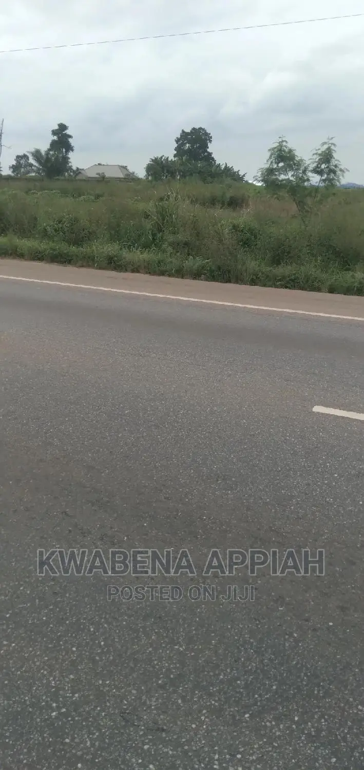 About Two and Half Echer Land at Accra Kumasi High Way