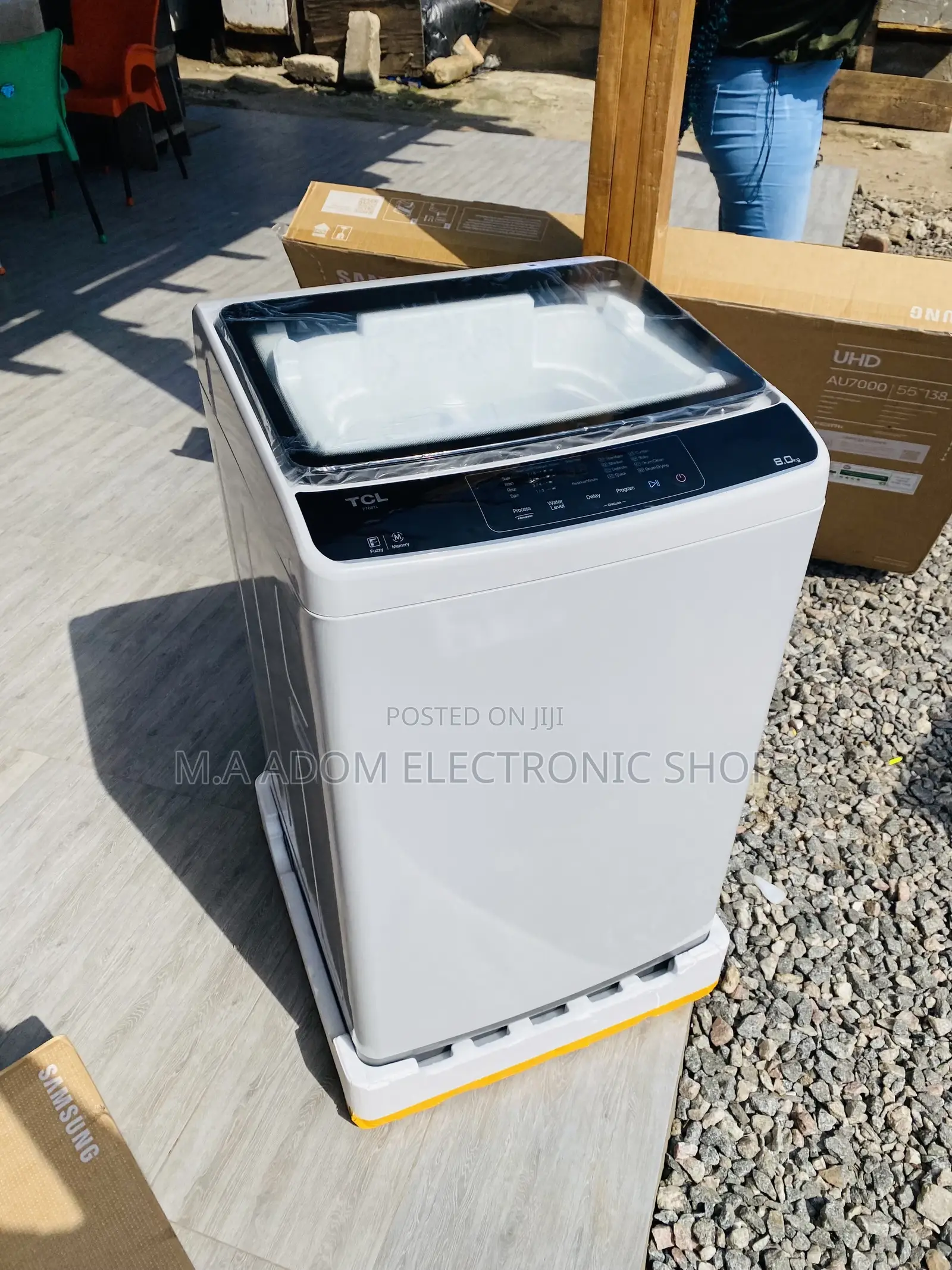 Durable and Reliable TCL 8kg Washing Machine(85kggf708tl).