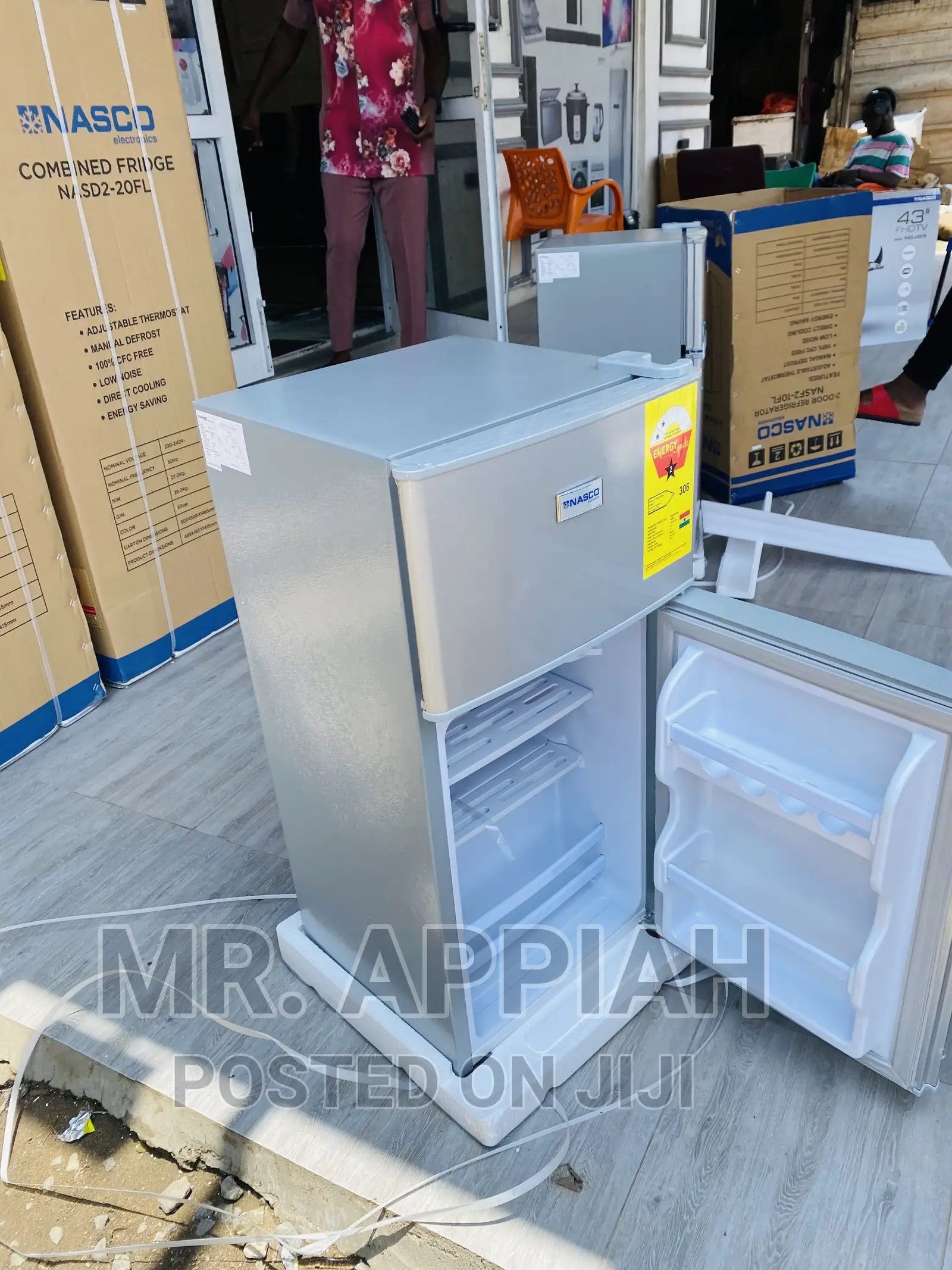Foreign Standard Nasco 2 Door Refrigerator Nasf2-10fl 