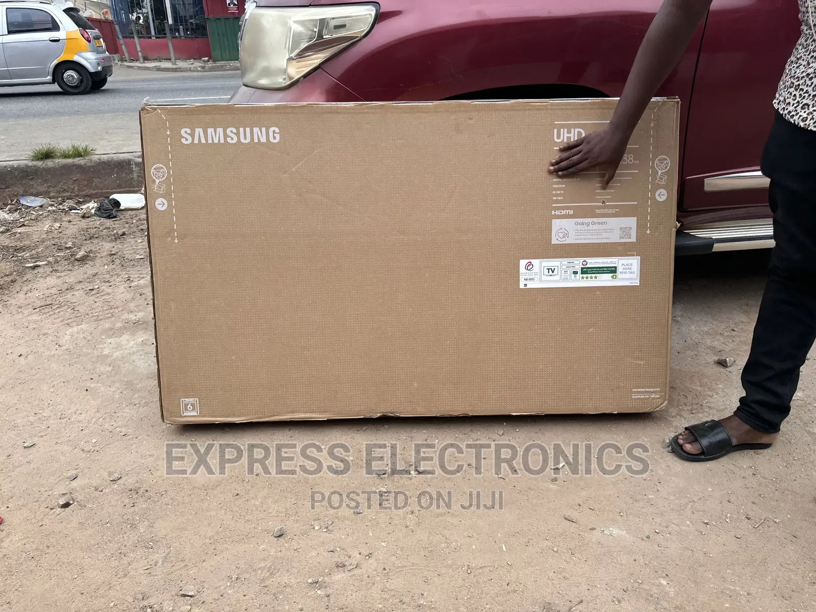 Voice Assistant 55”Bu8000 Uhd Smart Samsung Tv