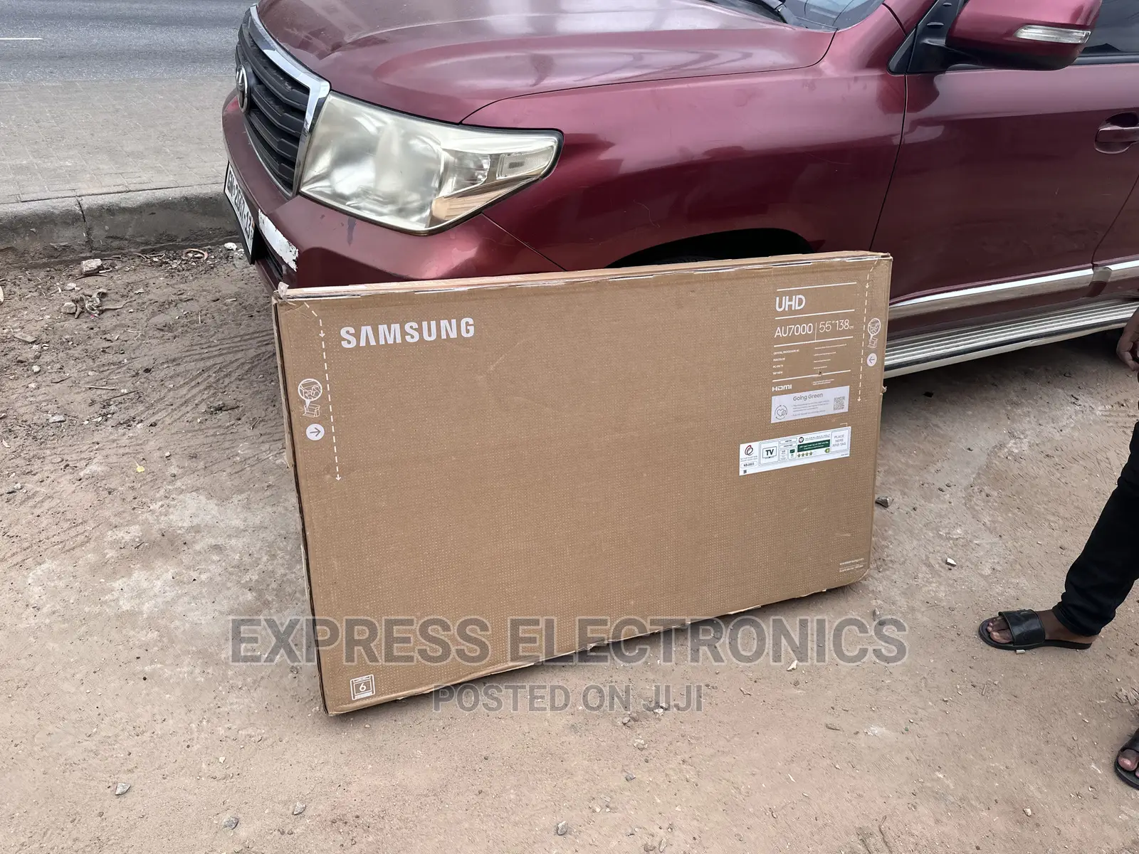 Zealous Sleek Samsung Uhd Smart 55”Bu8000 Tv