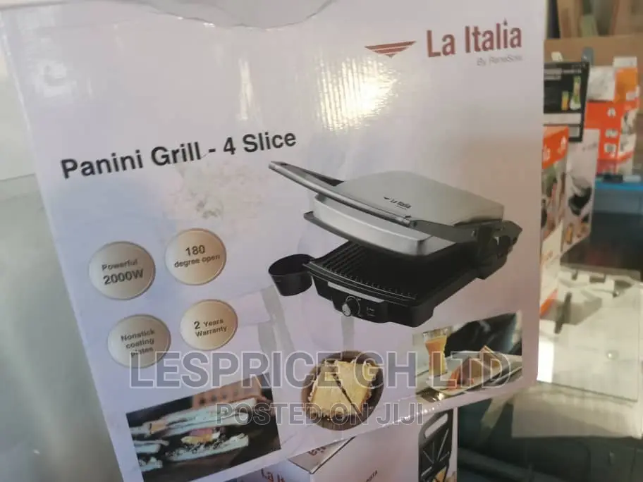 High Quality//Italia 2000w Grill Maker
