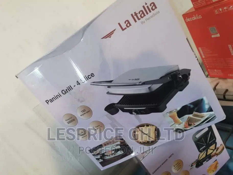 Potable- Italia 2000w Grill Maker