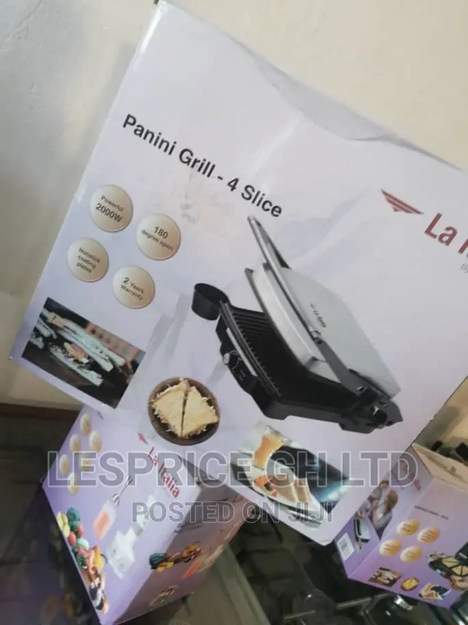 Assured ~Italia 2000w Grill Maker