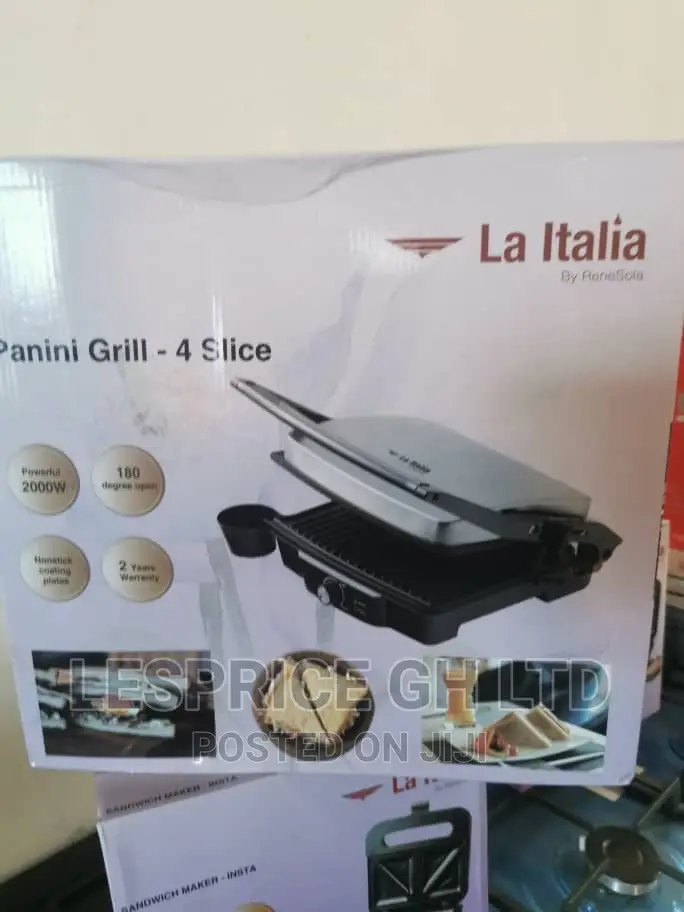 Affordable//Italia 2000w Grill Maker