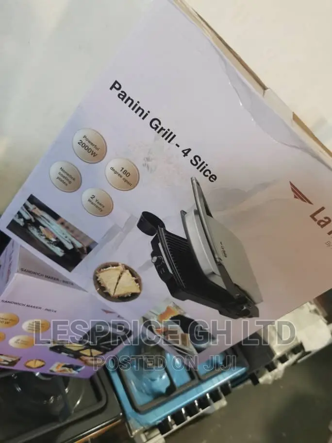 Easy Cleaning ~Italia 2000w Grill Maker