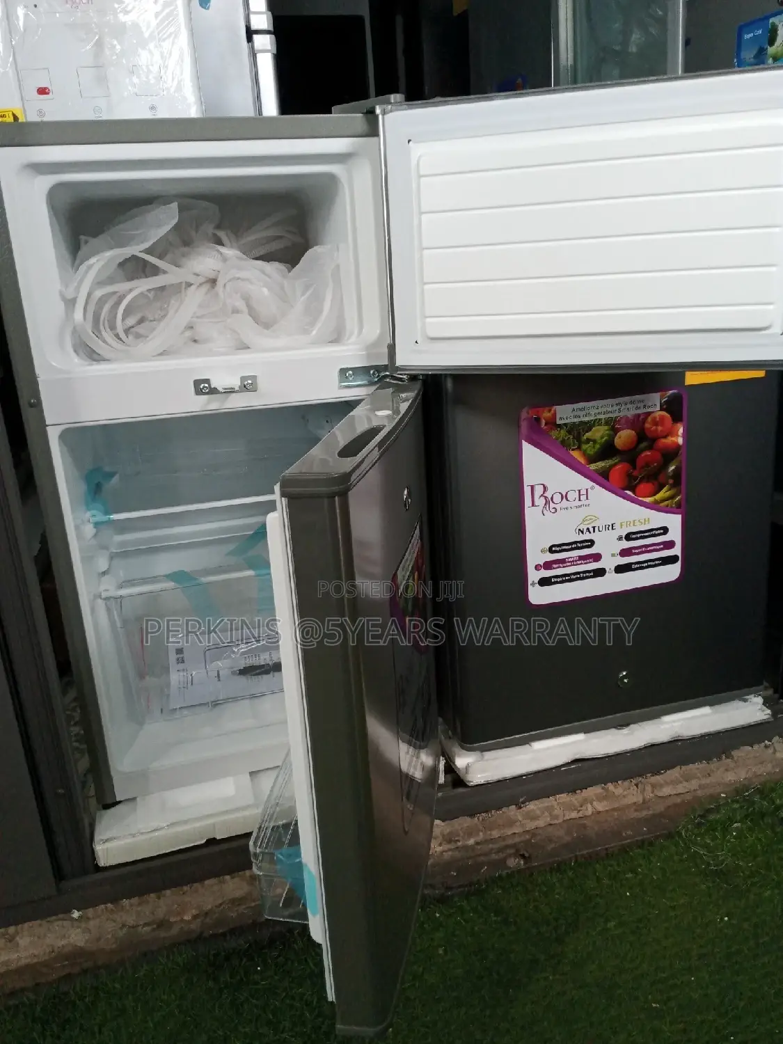 Stainless 2door Fridge Top Freezer Fridge New