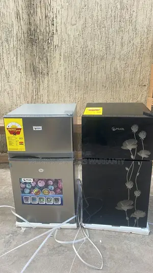 Pearl Fridge Double Door Table Top Fridge +Bottom Fridge New