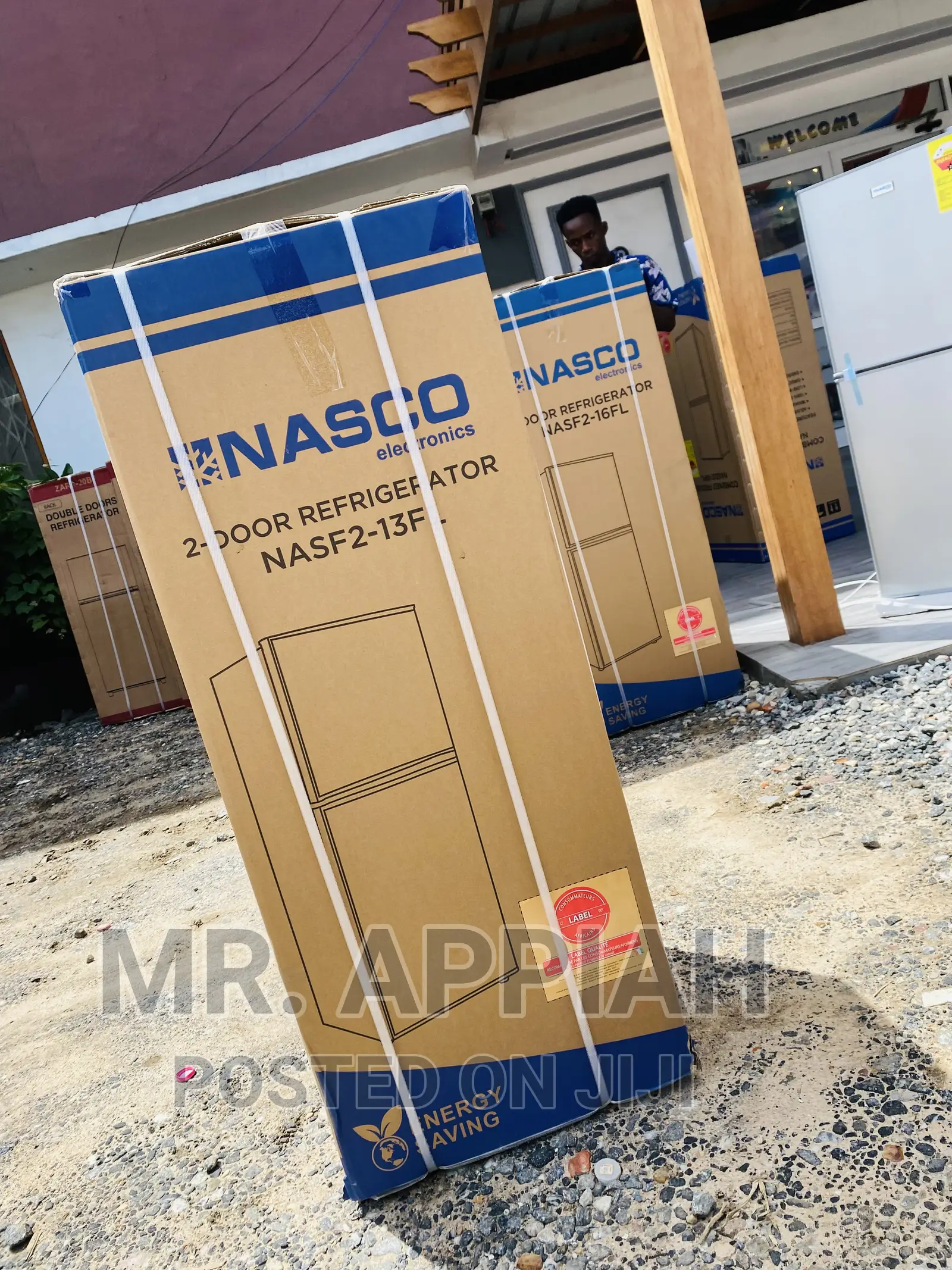 Nascodf2-13 FL Fast and Effective Nasco Doubledoor Fridge.