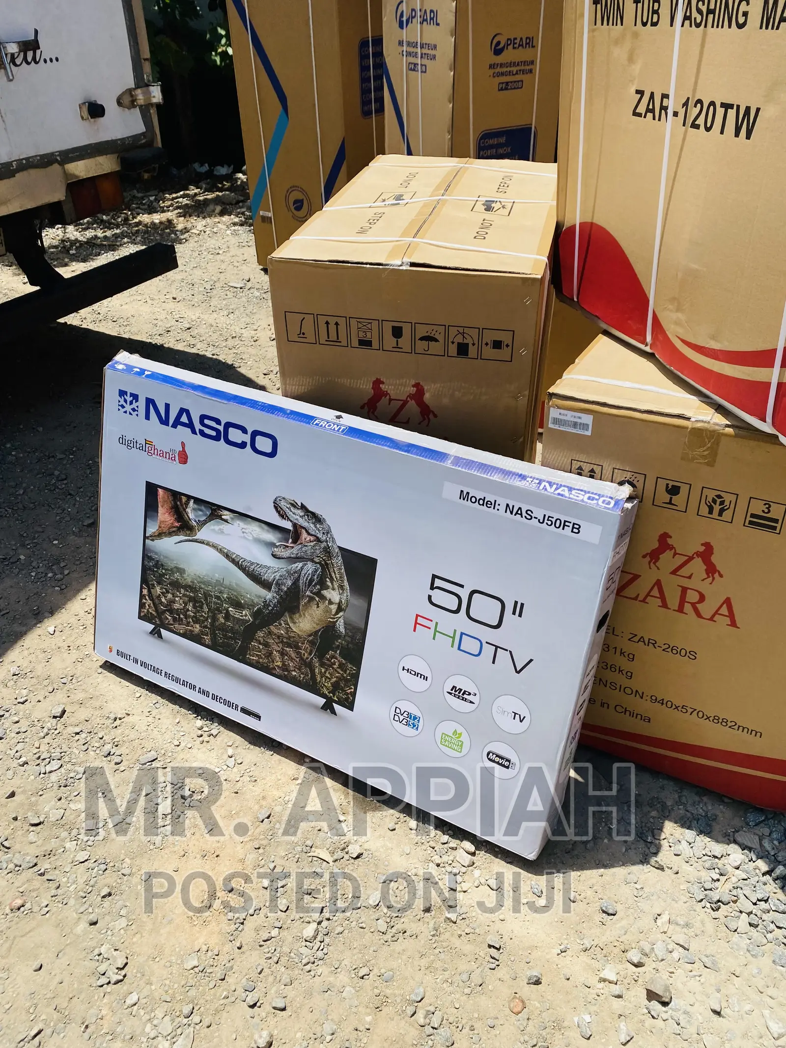 Authentic New Nasco 50 Inch Digital Satelite LED Tv 