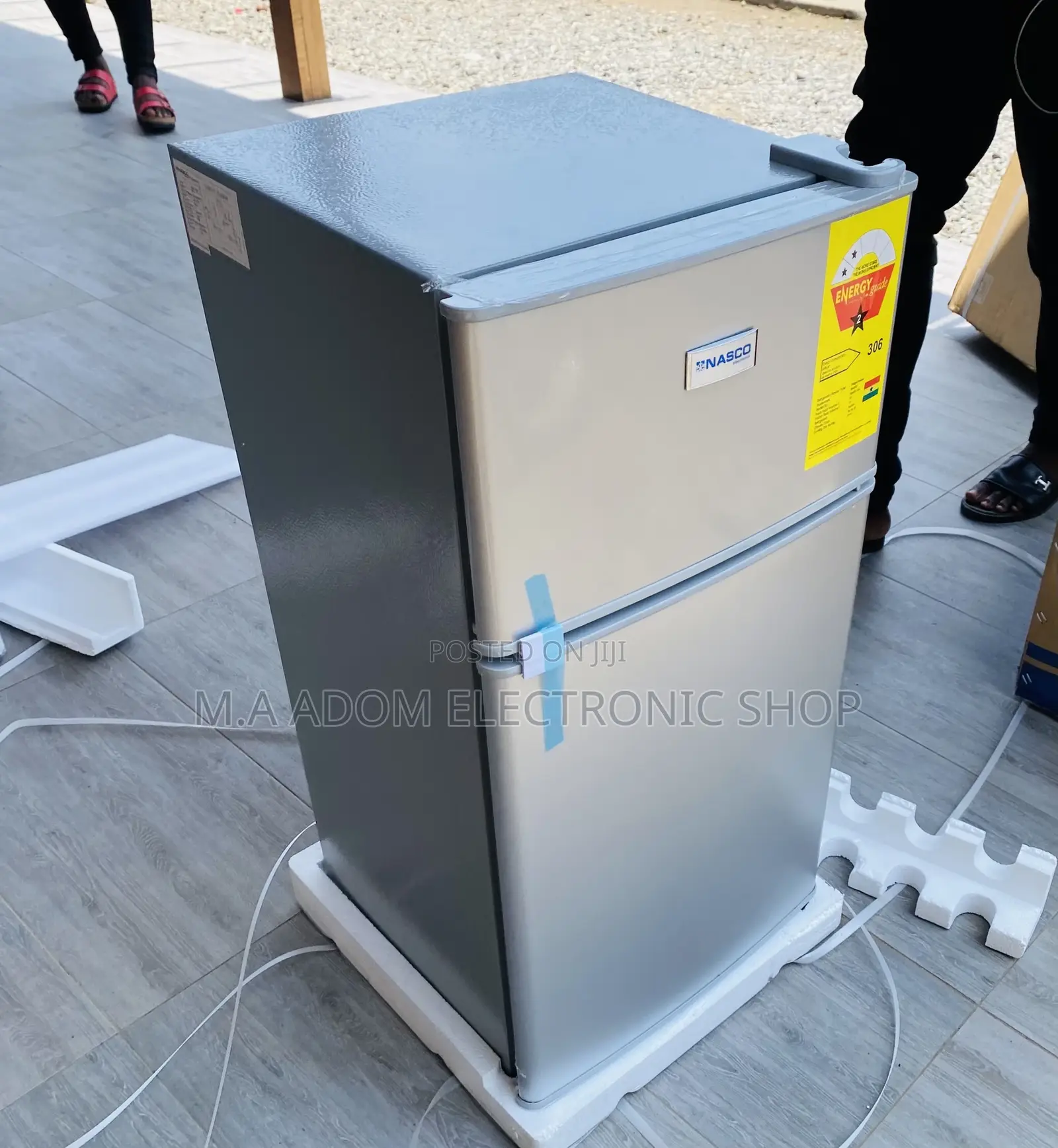 Sealed in Box Nasco Double Door Fridge(Nasf2-10)