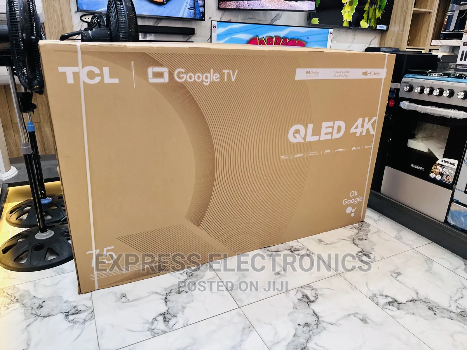 Purchase Best TCL Sleek QLED Smart 75”C645 Tv 