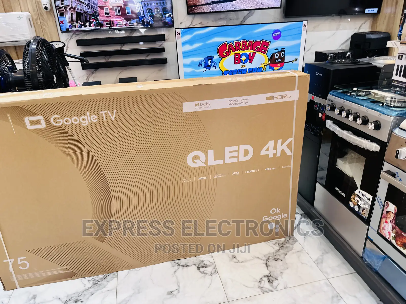Comfort Your Eye With QLED Smart TCL 75”C645 Tv 