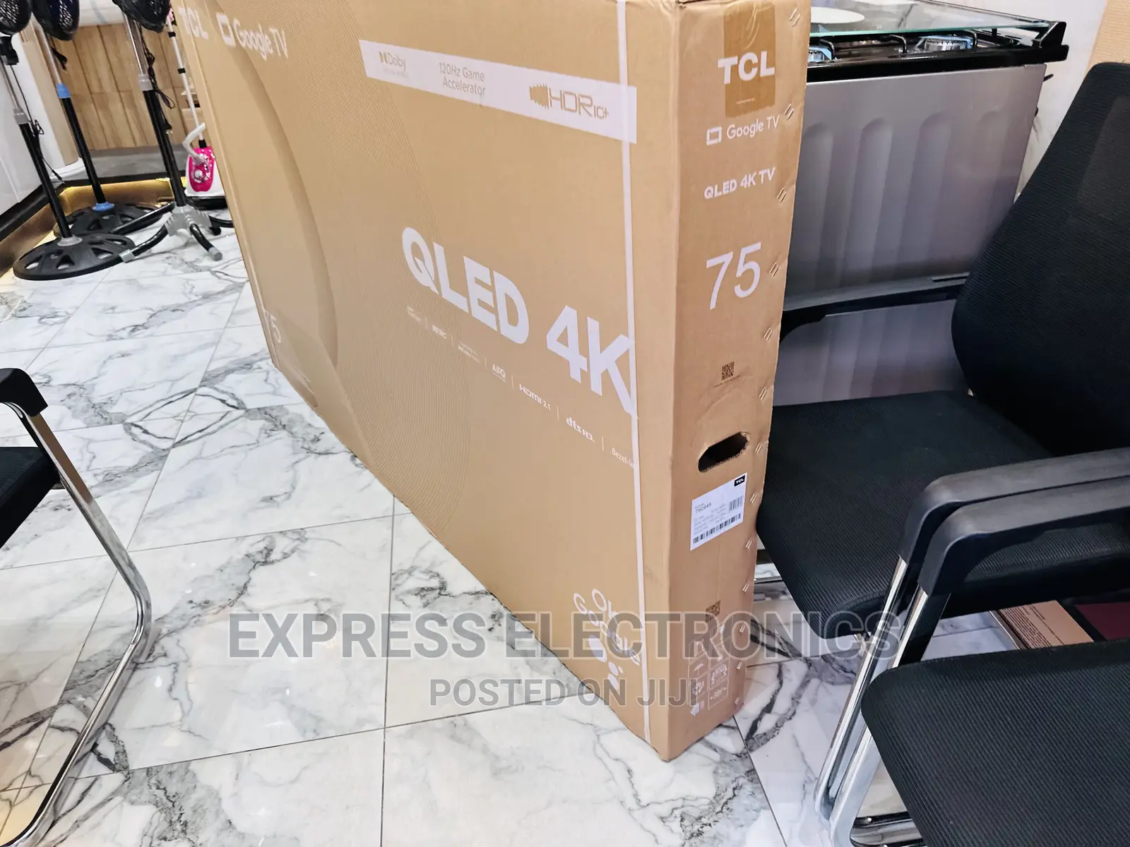 Lovely  Sleek QLED Android TCL 75”C645 Tv 
