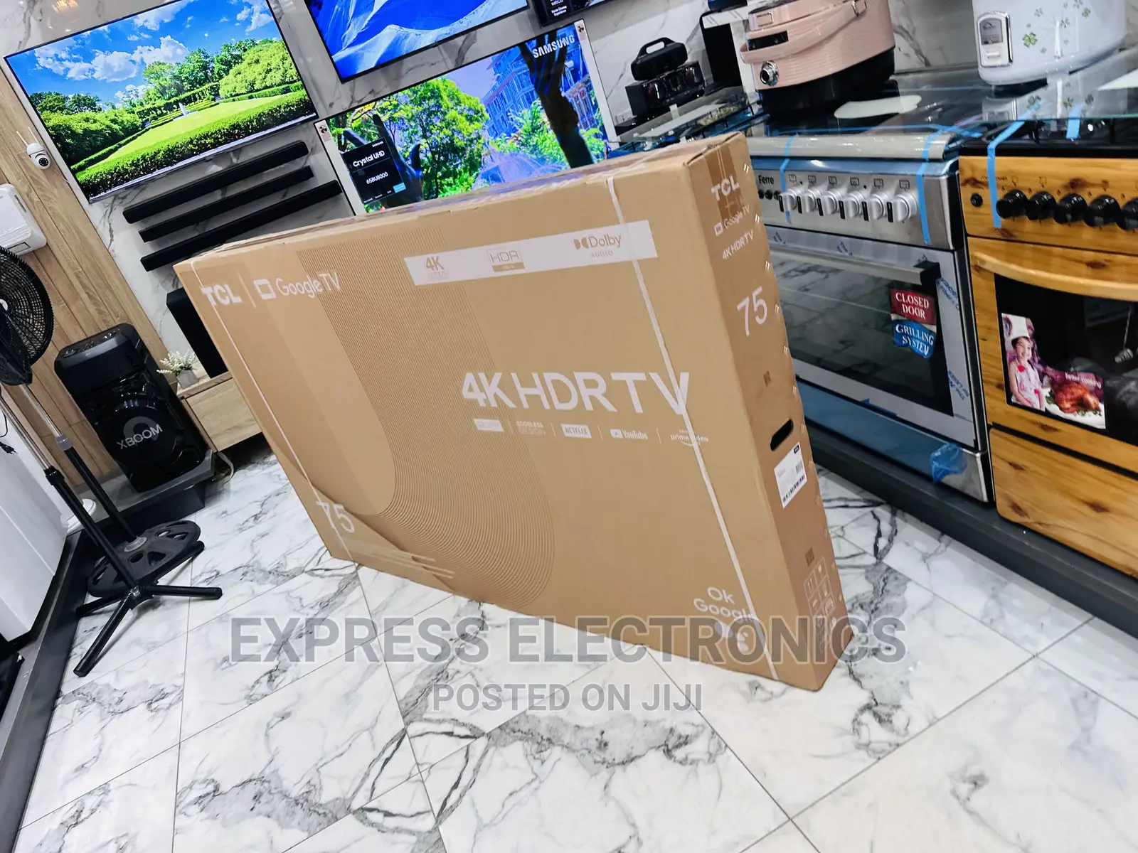 Fresh in Box TCL UHD Smart 75”P635