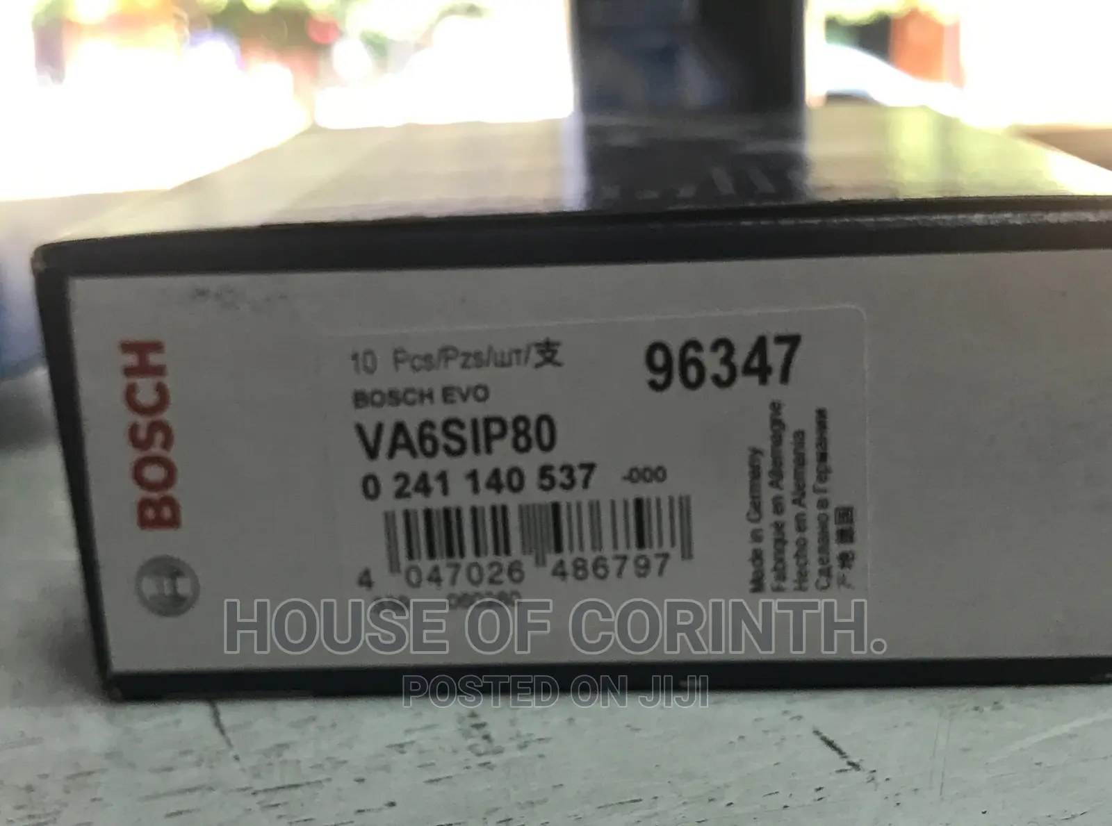 Mercedes Benz Spark Plugs - Bosch Evo Va6sip80. #96347