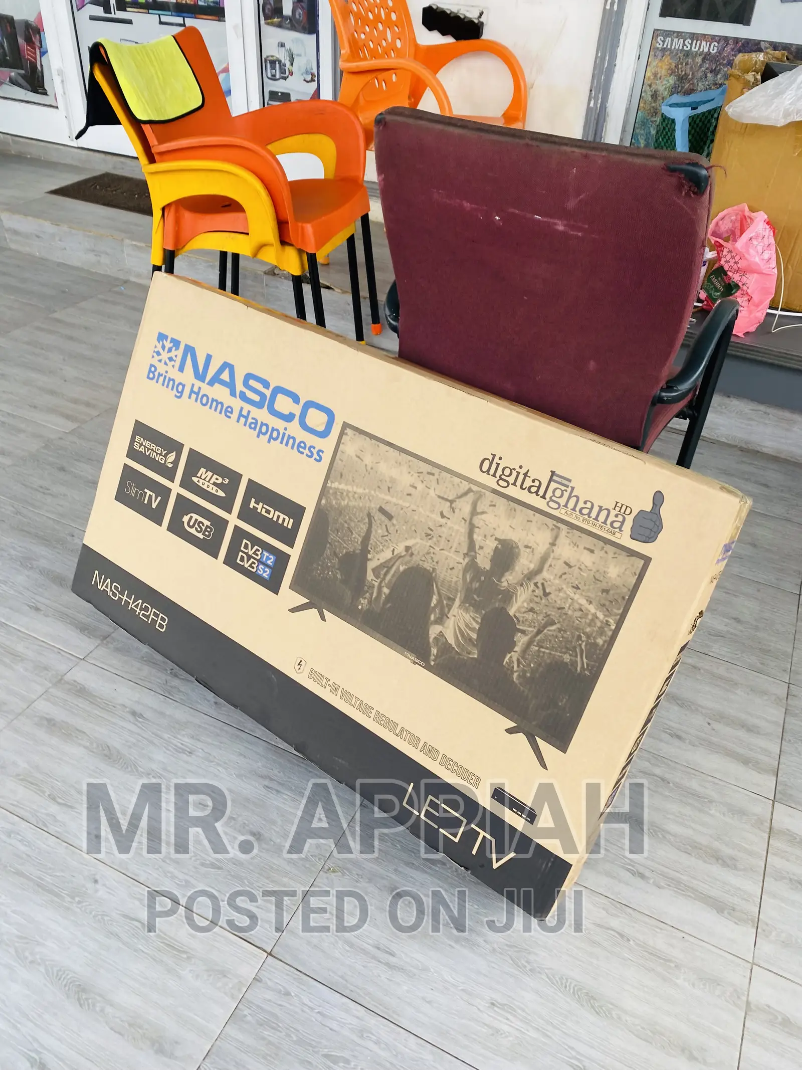 Quality Yet Affordable Nasco42” Full HD Digtial Satelite Tv