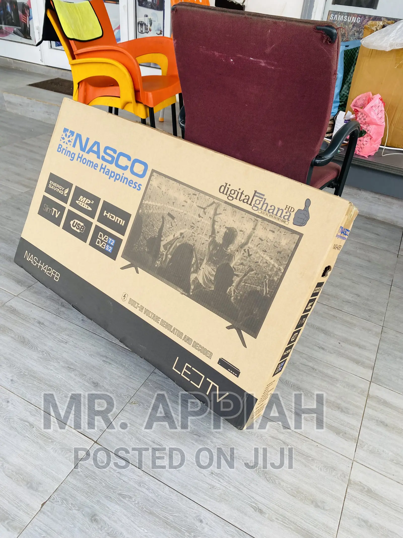 Fresh in Box Nasco 42 Inchfull HD Digital Satelite Tv