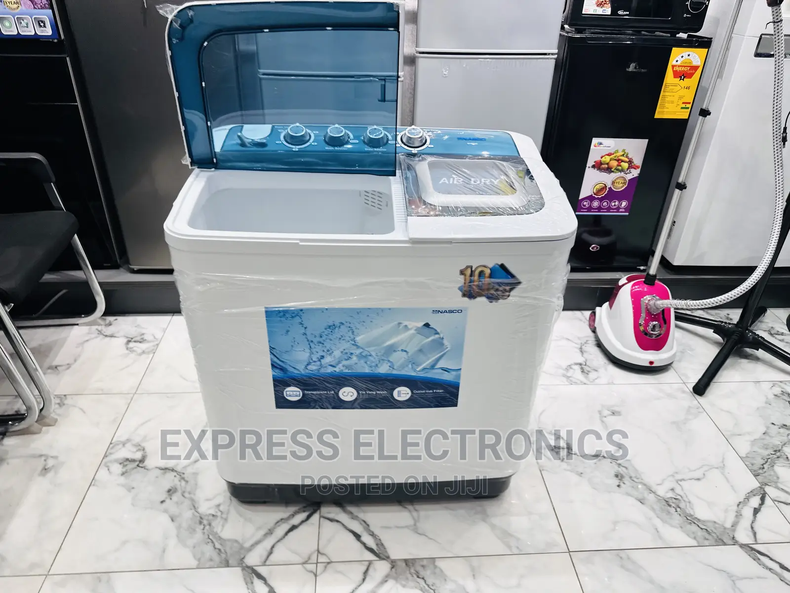 Foreign Standard for Topload Twintub Nasco 10kg WM