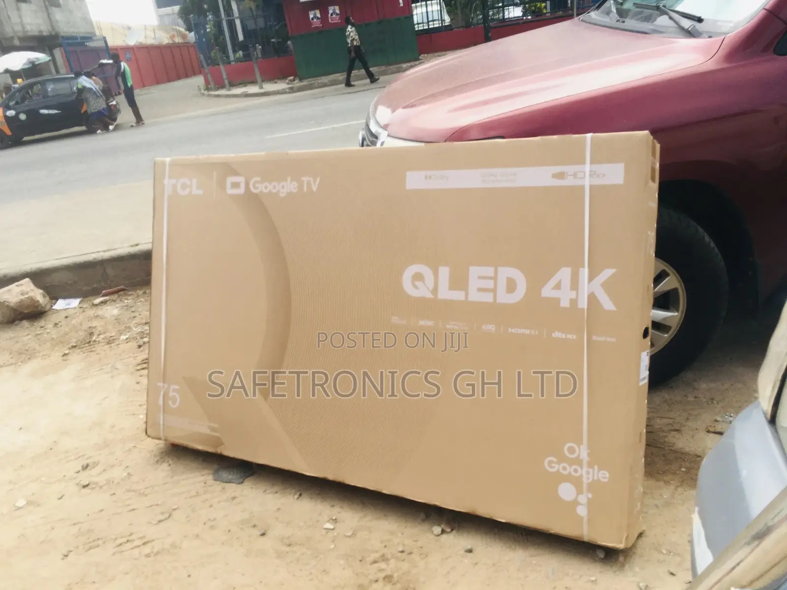 Smart 75 Inches LED Smart QLED Glossy C645 TCL Crystal