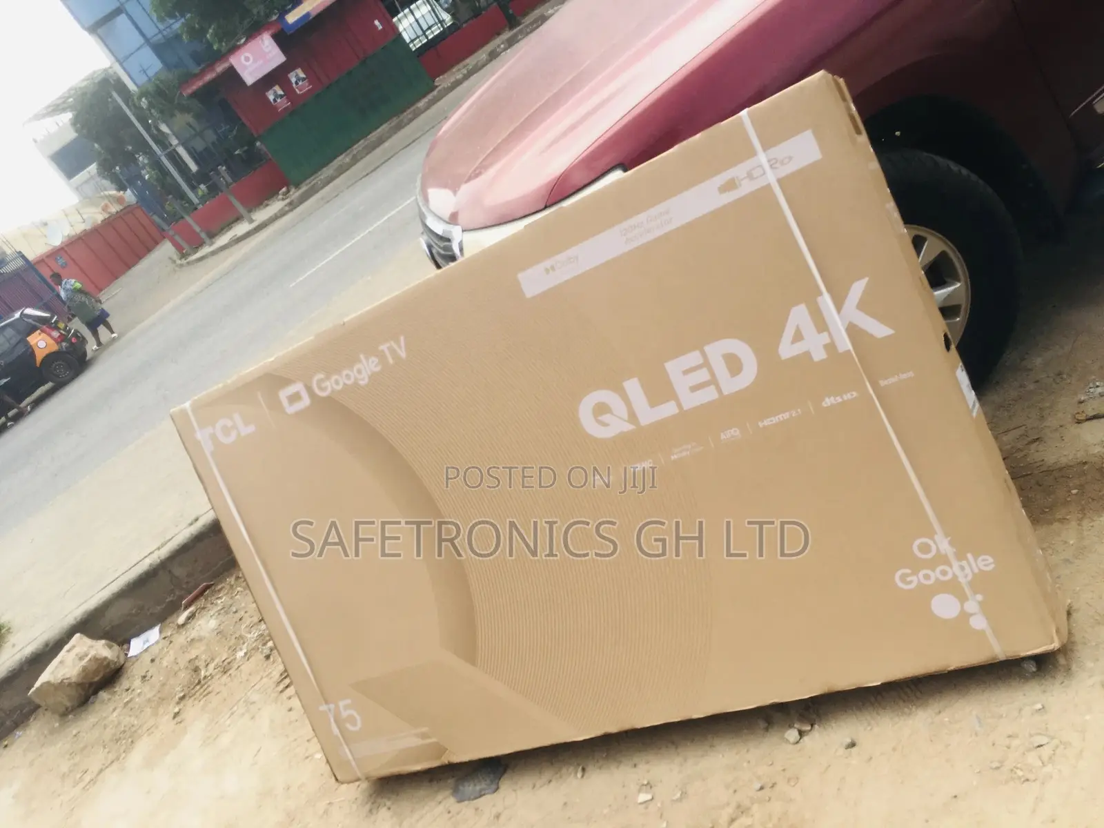 Display QLED Glossy TCL 75 Inches C635 Smart Best Tv