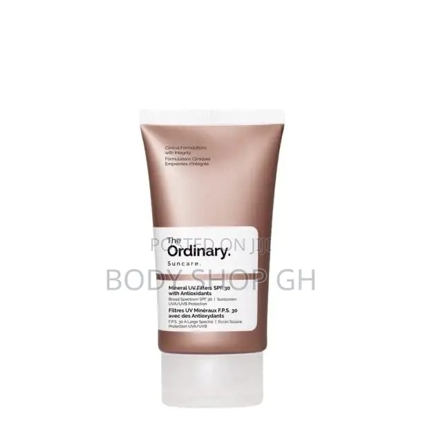The New Ordinary Mineral UV Filters SPF 30 With Antioxidants