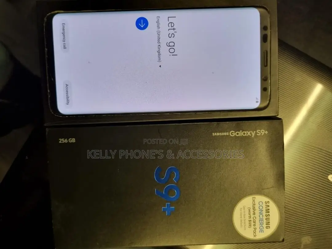 New Samsung Galaxy S9 128 GB Black