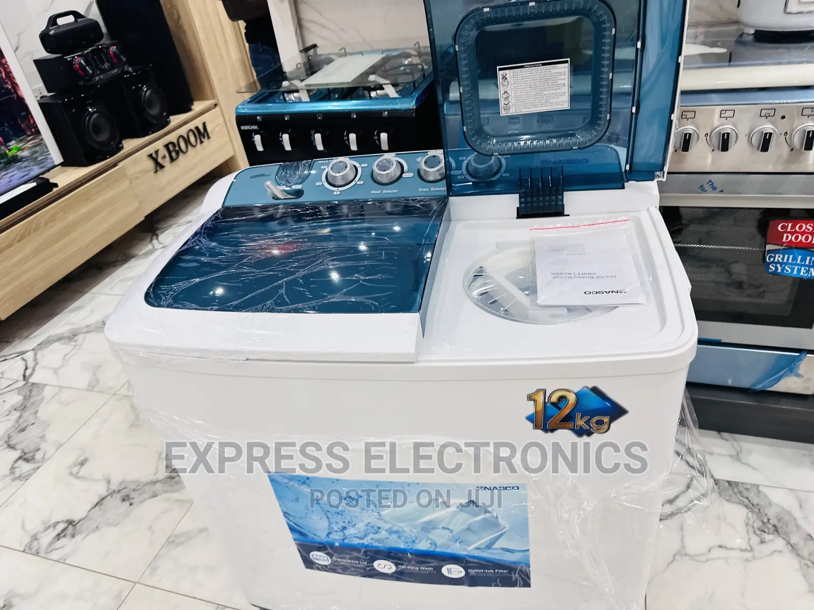 Get Discount on Topload Washing Machine 12kg Nasco