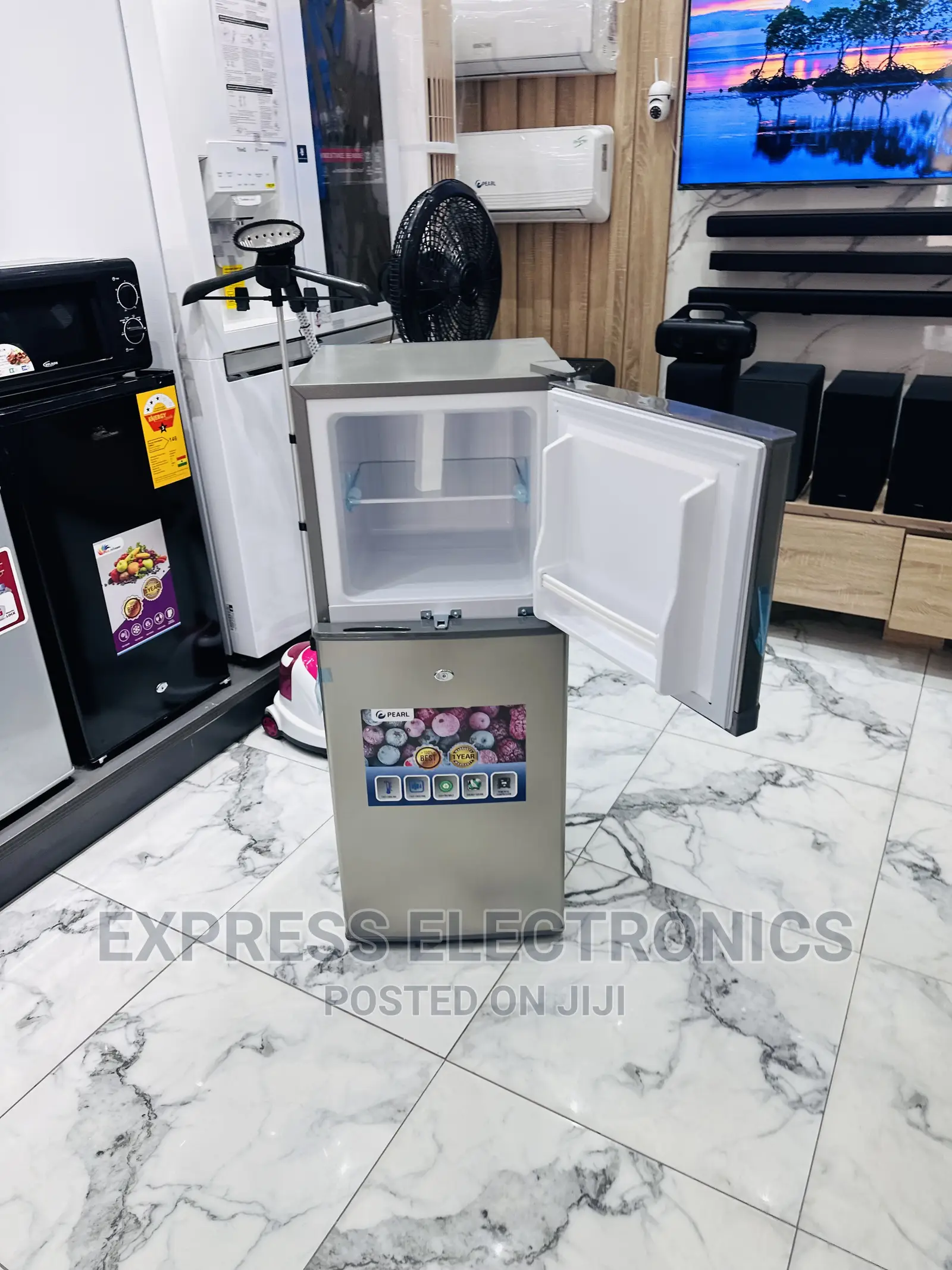 20T Pearl Top Freezer Double Door Mini Size