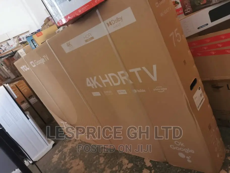 TCL 75” Android Smart Netflix HDRTV