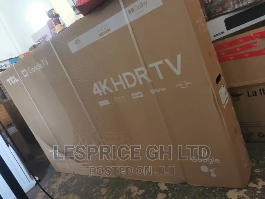 TCL 75” Android HDRTV//Smart Version