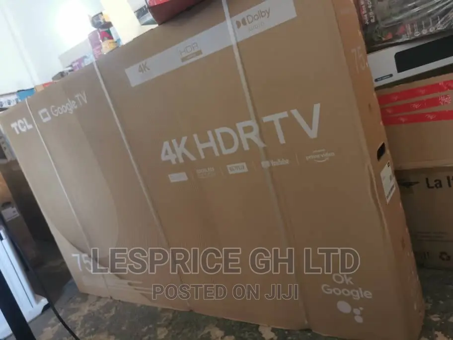 Quality TCL 75” Android HDRTV