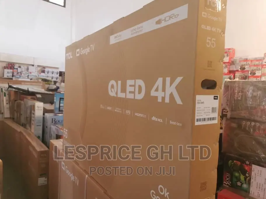 Qled //Tcl 55” Android TV